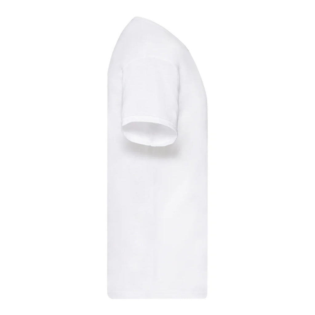 Basic 5 Pack T-Shirts TRAINEANDO 150g/m² White | Unisex Cotton Casual T-Shirts | Regular Fit, Crew Neck, Sizes S-XL, Perfect for Daily Wear and Outdoor Activities.