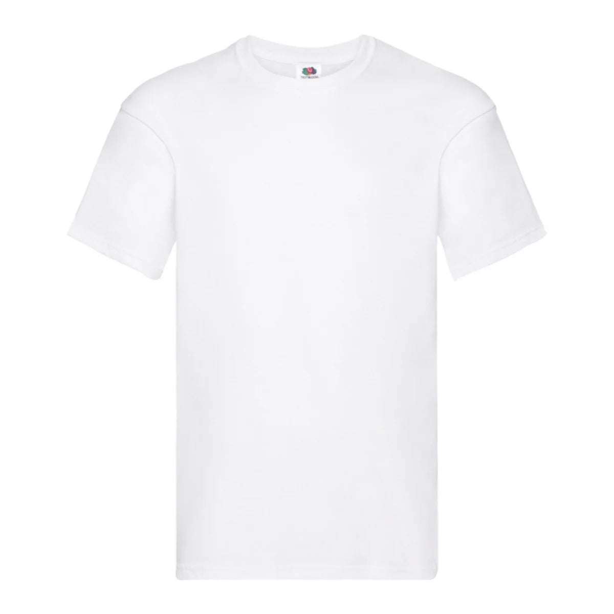 Basic 5 Pack T-Shirts TRAINEANDO 150g/m² White | Unisex Cotton Casual T-Shirts | Regular Fit, Crew Neck, Sizes S-XL, Perfect for Daily Wear and Outdoor Activities.